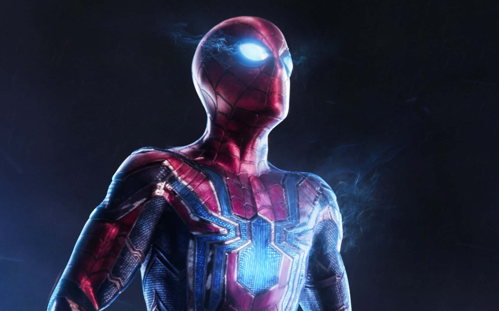 Glowing Spider Man PFP Wallpaper