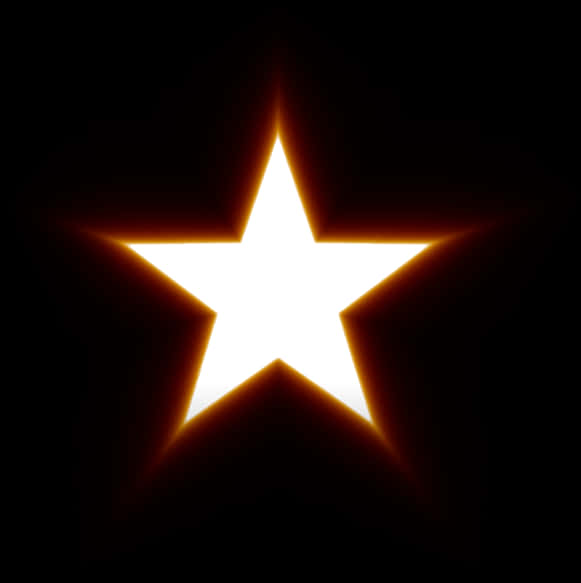 Glowing Star Graphic PNG
