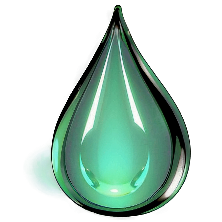 Download Glowing Teardrop Png 05252024 | Wallpapers.com