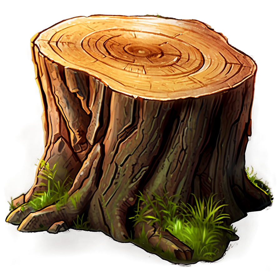 Glowing Tree Stump Png 93 PNG