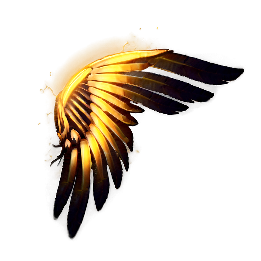 Download Glowing Wing Png Wmc | Wallpapers.com