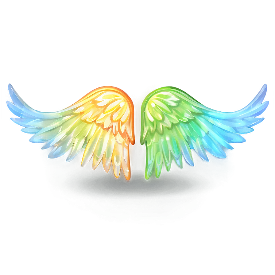 Glowing Wings Png 05032024 PNG