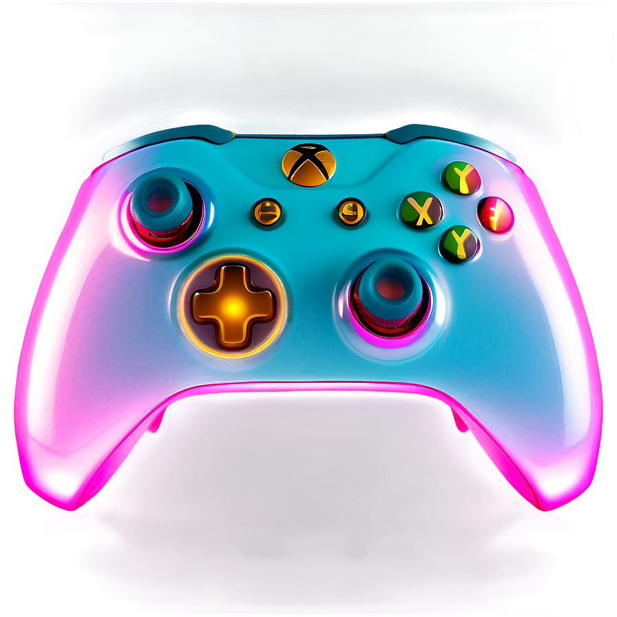 Download Glowing Xbox Controller Concept Png 85 1515