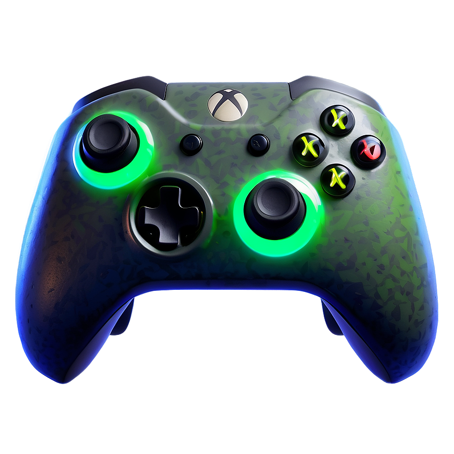 Glowing Xbox Controller Concept Png Oqp PNG
