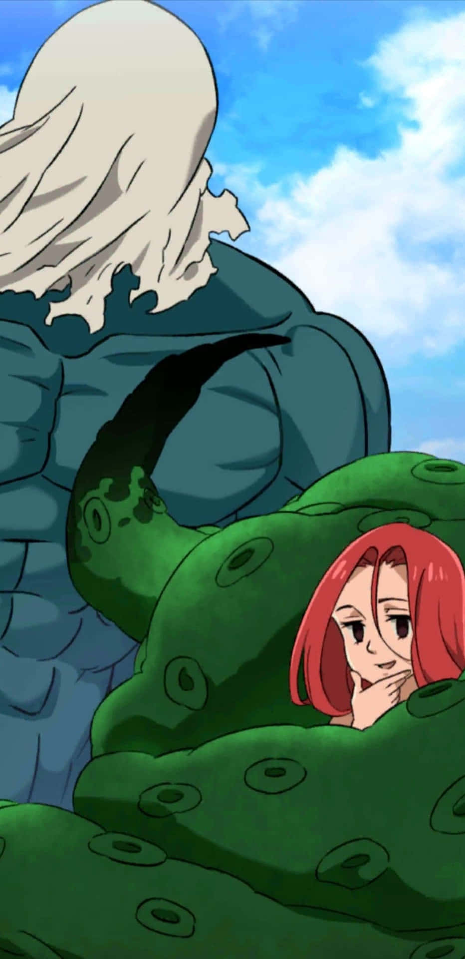 Gloxinia En Drole Anime Scène Achtergrond