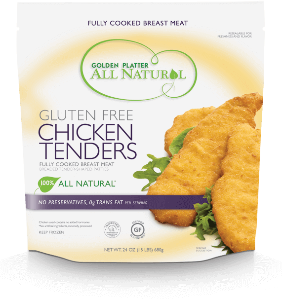 Gluten Free Chicken Tenders Package PNG