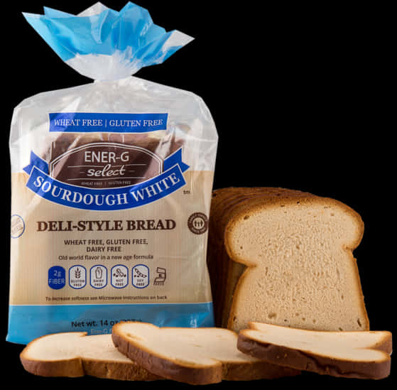 Gluten Free Sourdough White Bread Packaging PNG