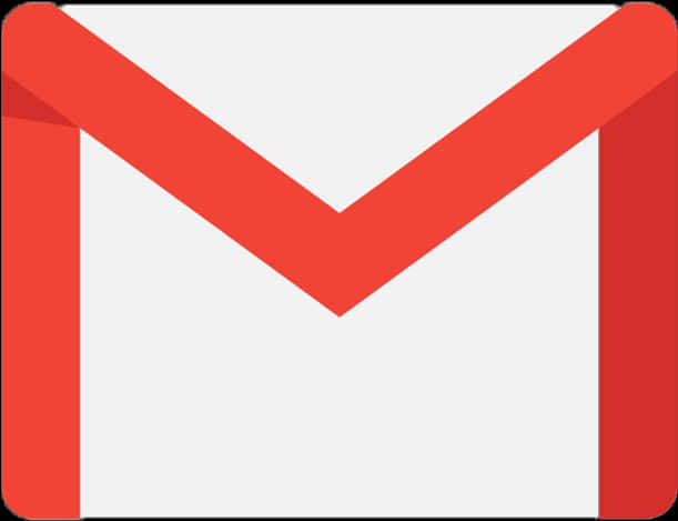 Gmail Logo Redand White PNG