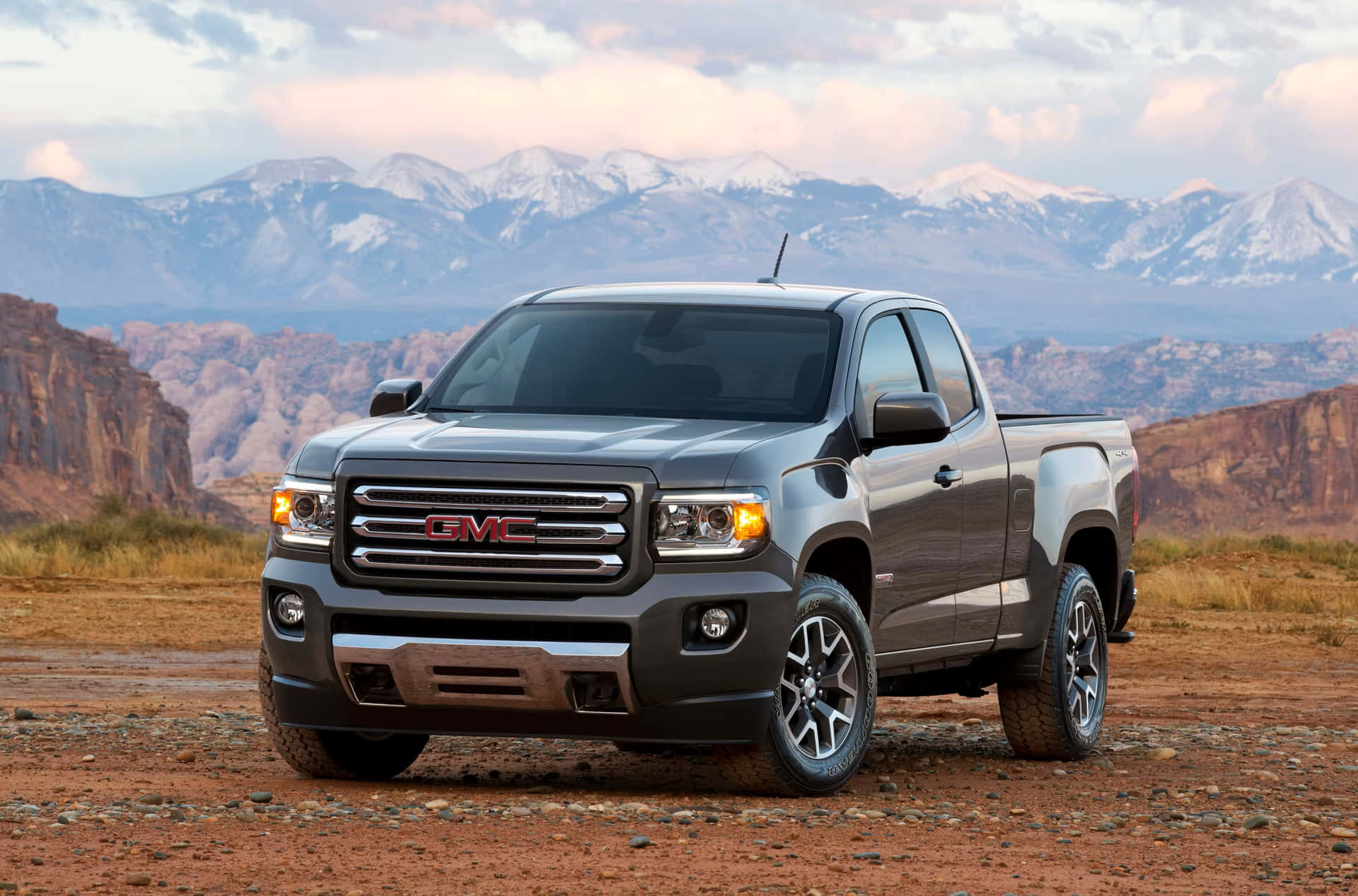 Powerful GMC Canyon Off-Road Adventure Wallpaper