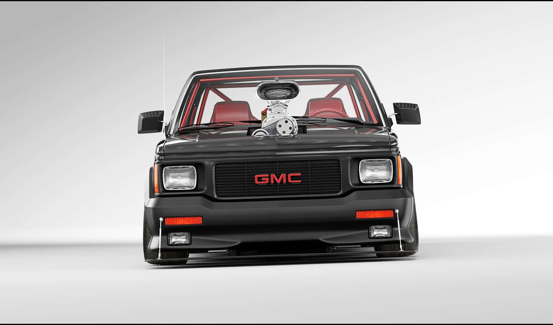 Caption: GMC Syclone - The Ultimate Performance Truck Wallpaper