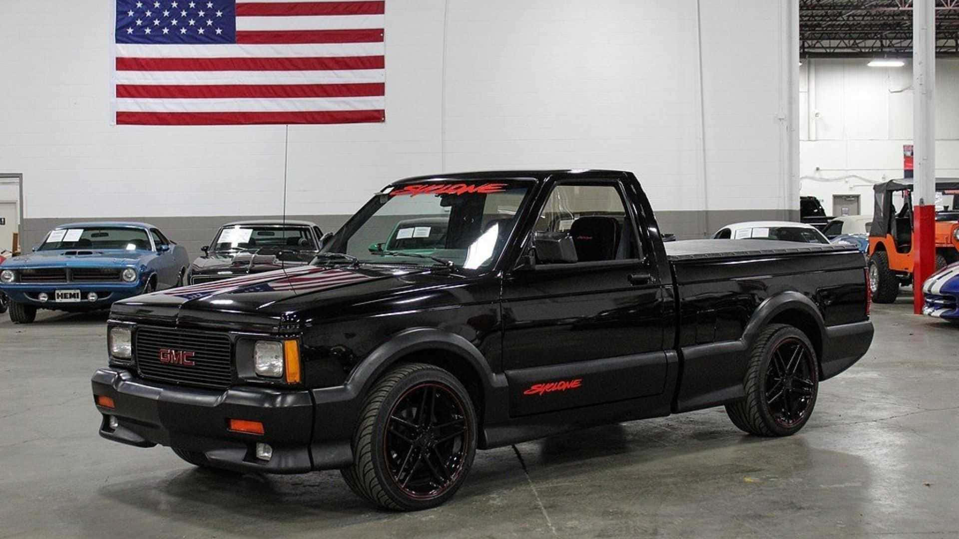 Stunning GMC Syclone in action Wallpaper