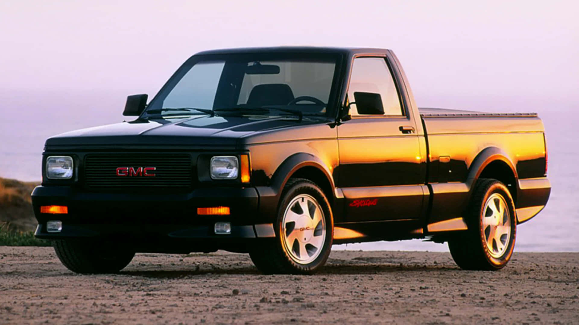 Stunning GMC Syclone in Action Wallpaper