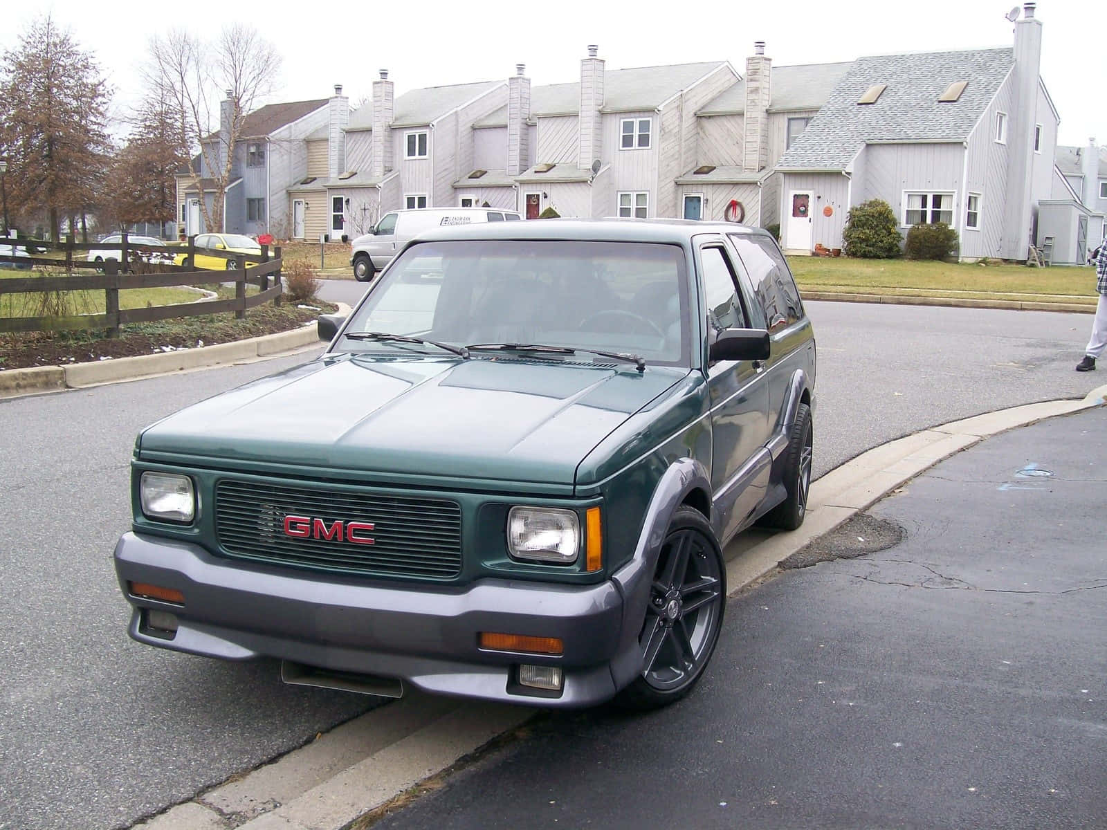 High-Performance GMC Typhoon in Action Wallpaper