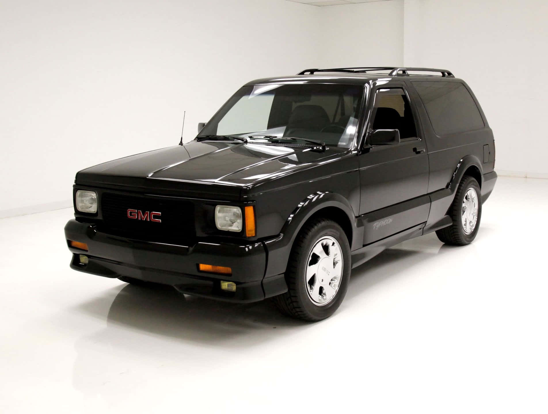 Powerful GMC Typhoon in Action Wallpaper