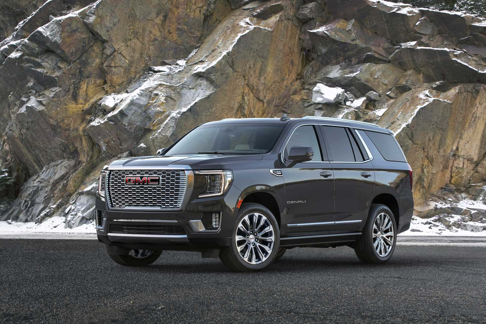 Gmc Yukon: Kestävä Luksus Suv Taustakuva