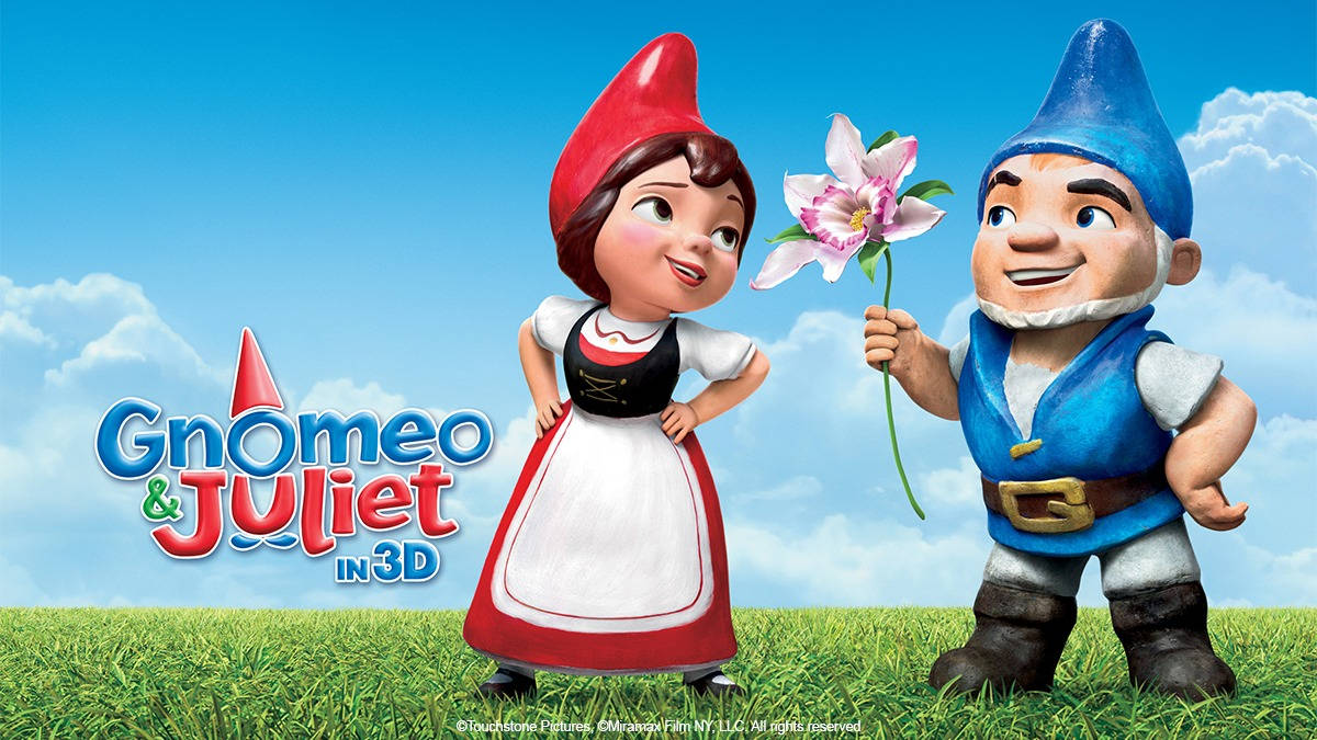 Gnomeo And Juliet 3d Movie Poster Wallpaper