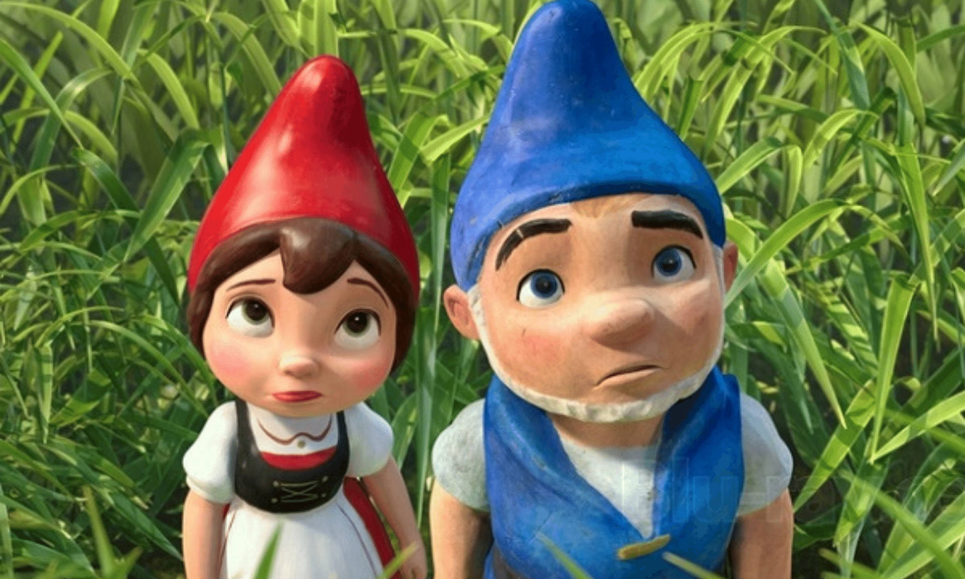 Gnomeo And Juliet Looking Up Wallpaper