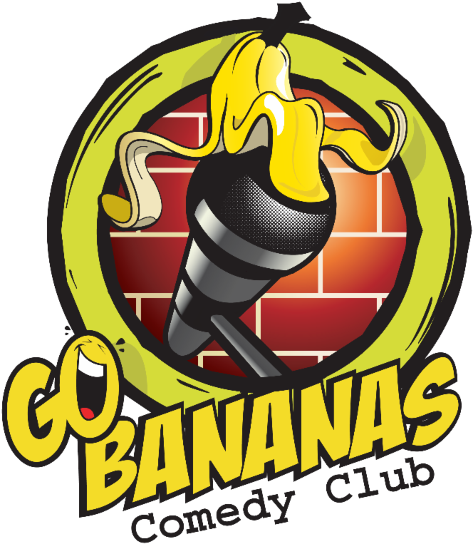 Go Bananas Comedy Club Logo PNG