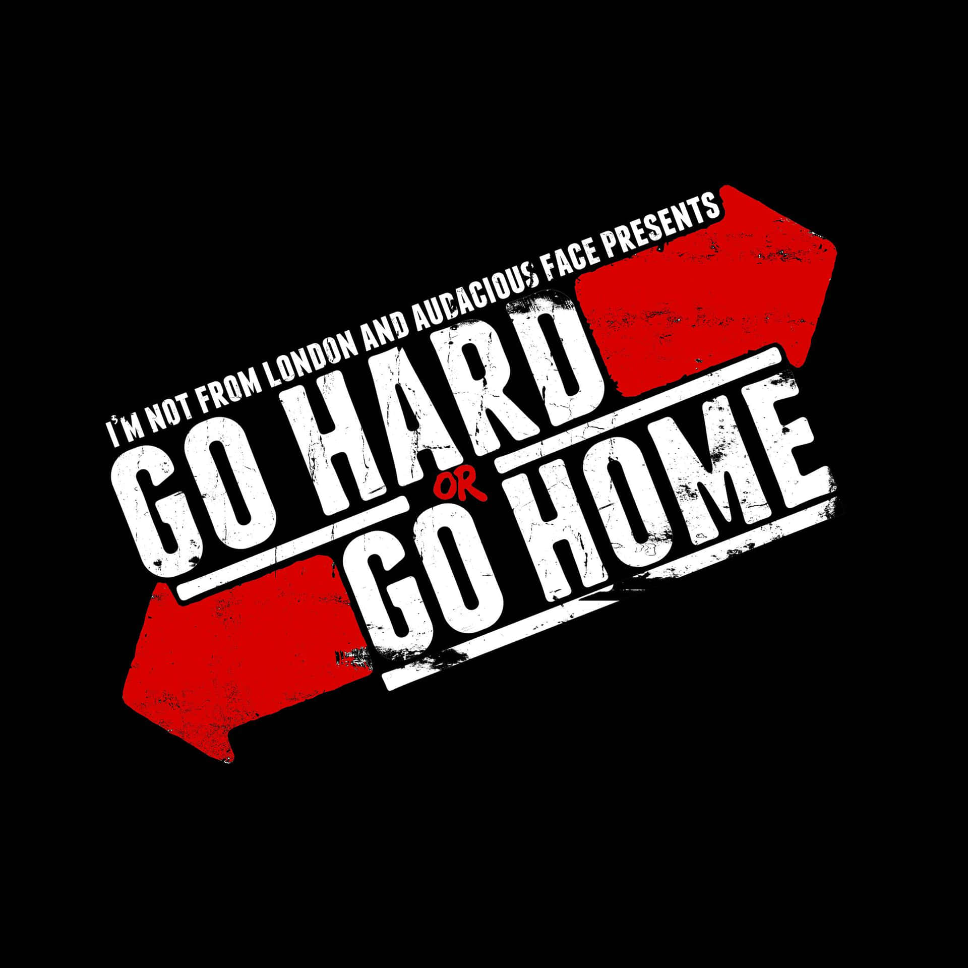 Go Hard Or Go Home Red Arrow Wallpaper