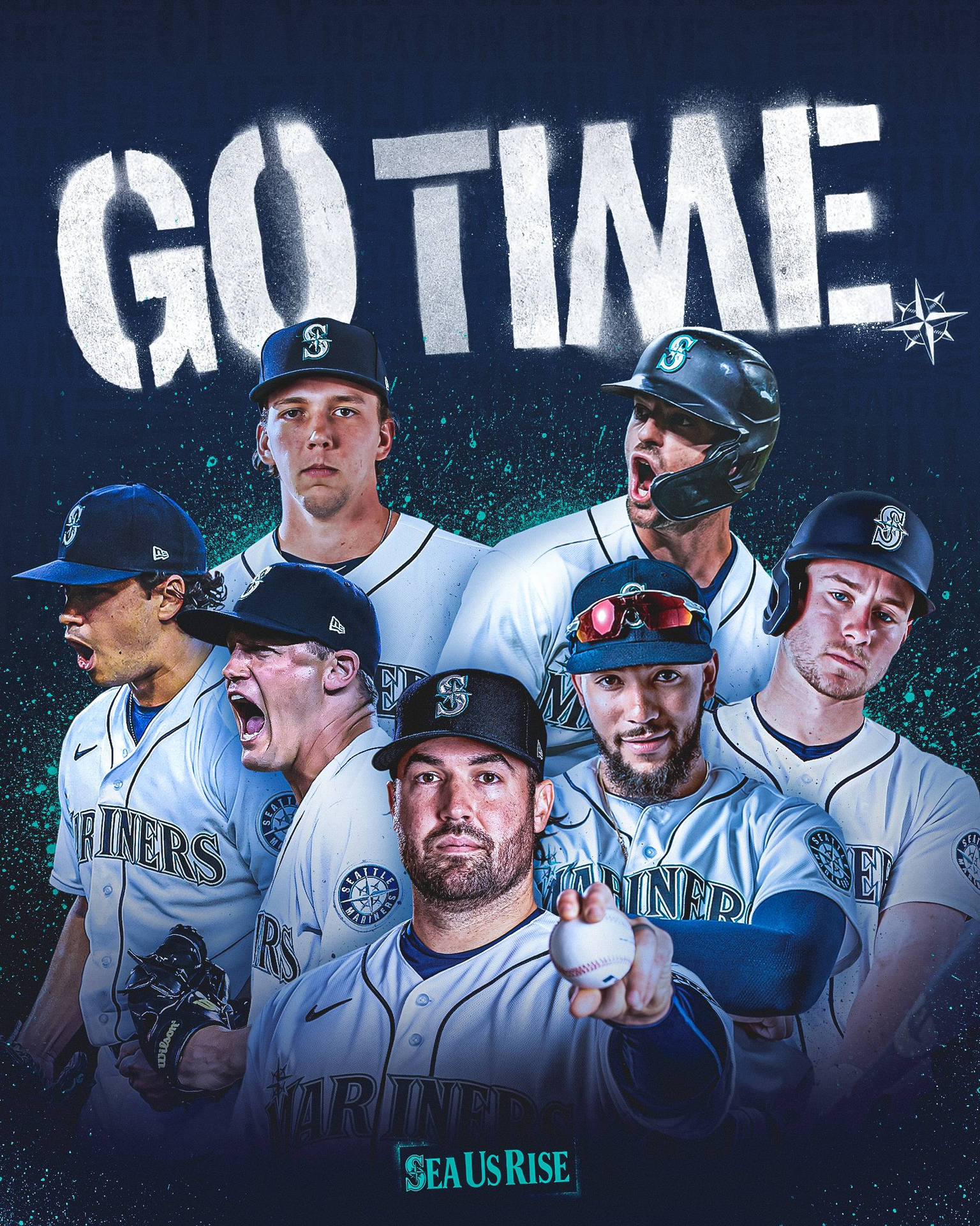 Go Time Poster With Robbie Ray Wallpaper