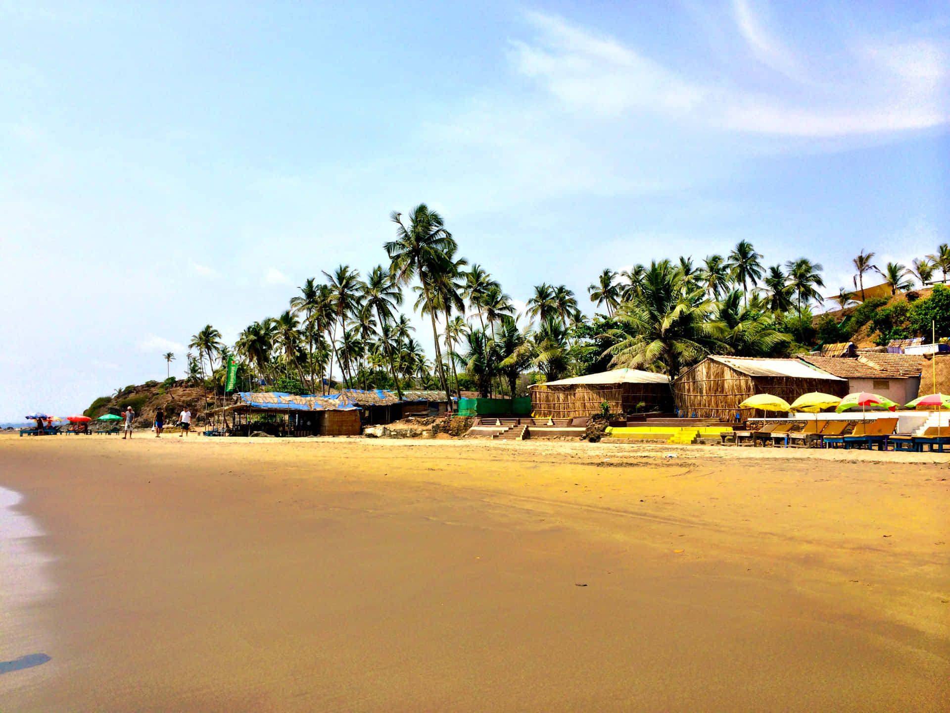 Njutav En Paus Från Stadslivet Med En Resa Till Den Fridfulla Goa-stranden