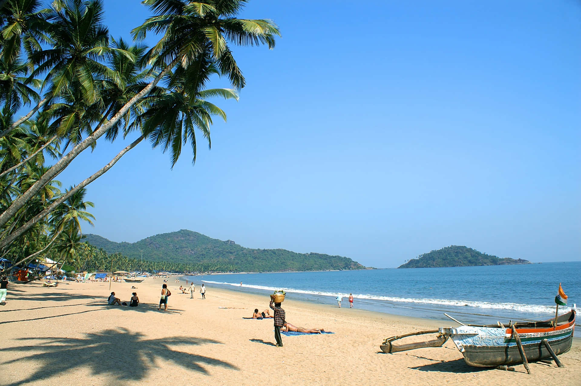 “Relaxing days at the beautiful Goa Beach”
