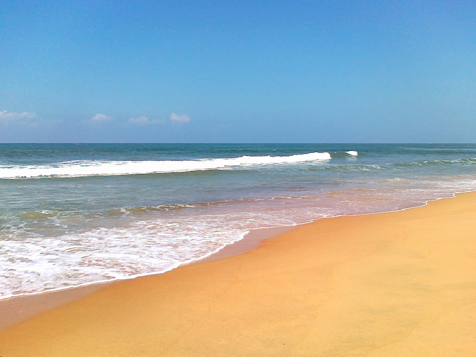 Slappnaav Och Koppla Av På Den Perfekta Goa-stranden