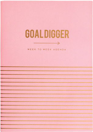 Goal Digger Weekly Agenda Cover PNG