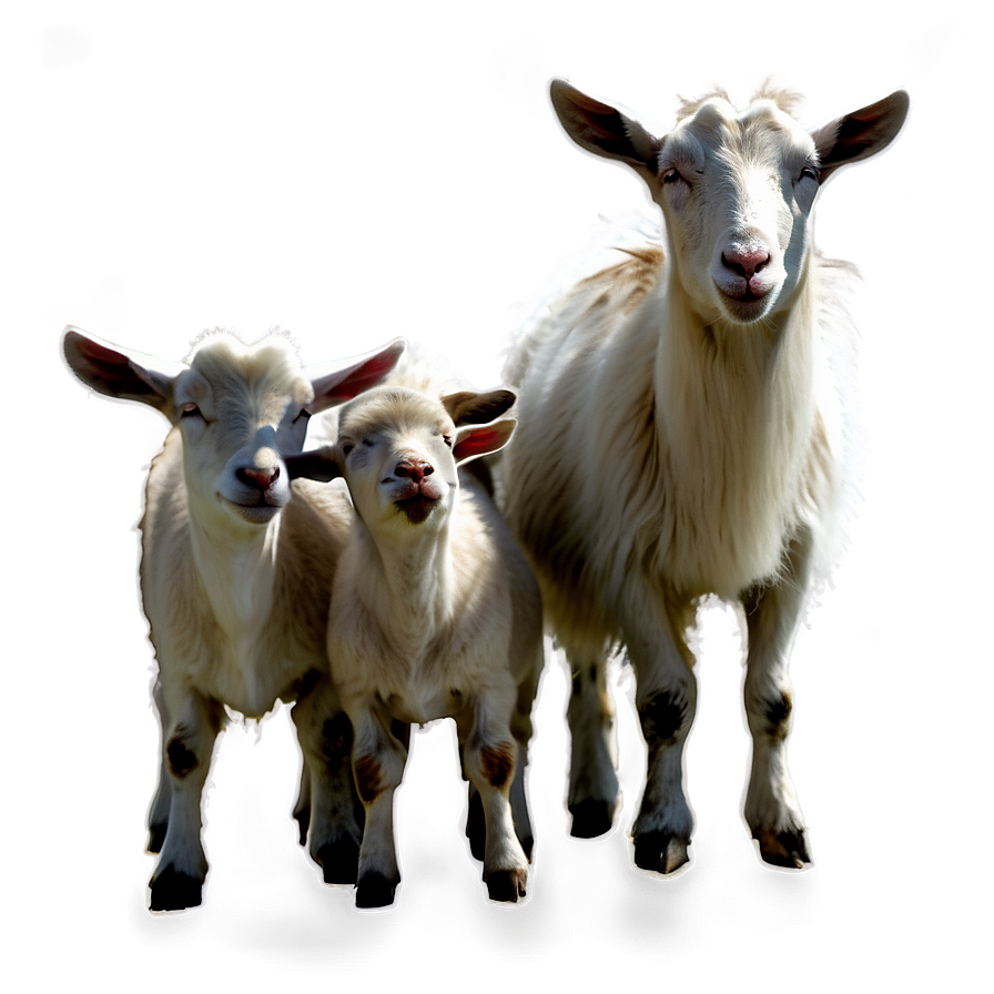 Download Goat Family Png 05232024 | Wallpapers.com