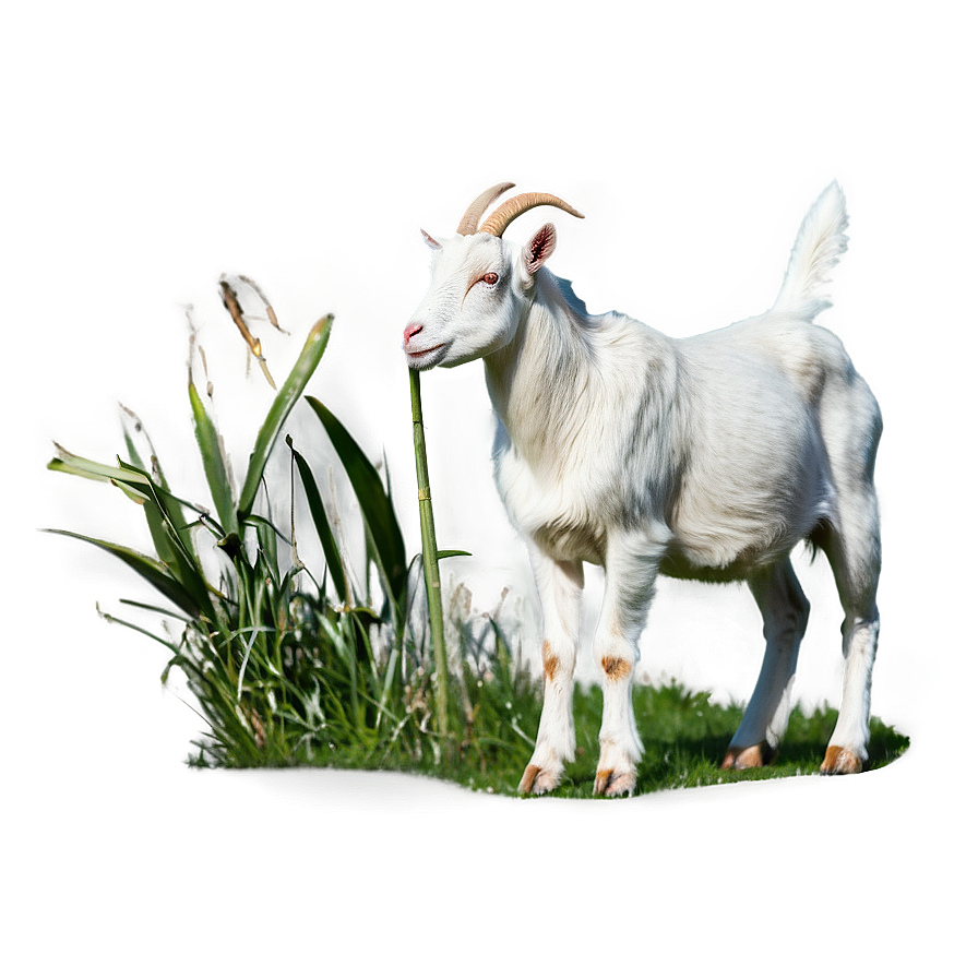 Goat In Field Png 05232024 PNG