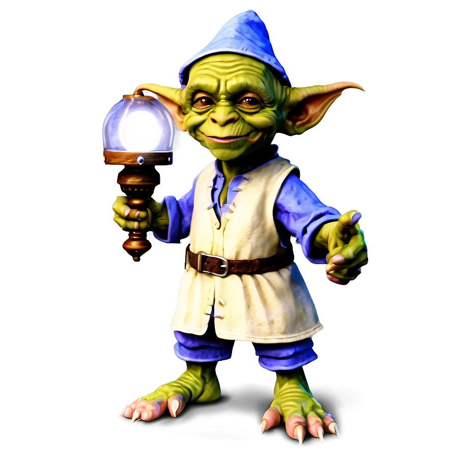 Download Goblin Holding A Lantern Png Fbi | Wallpapers.com