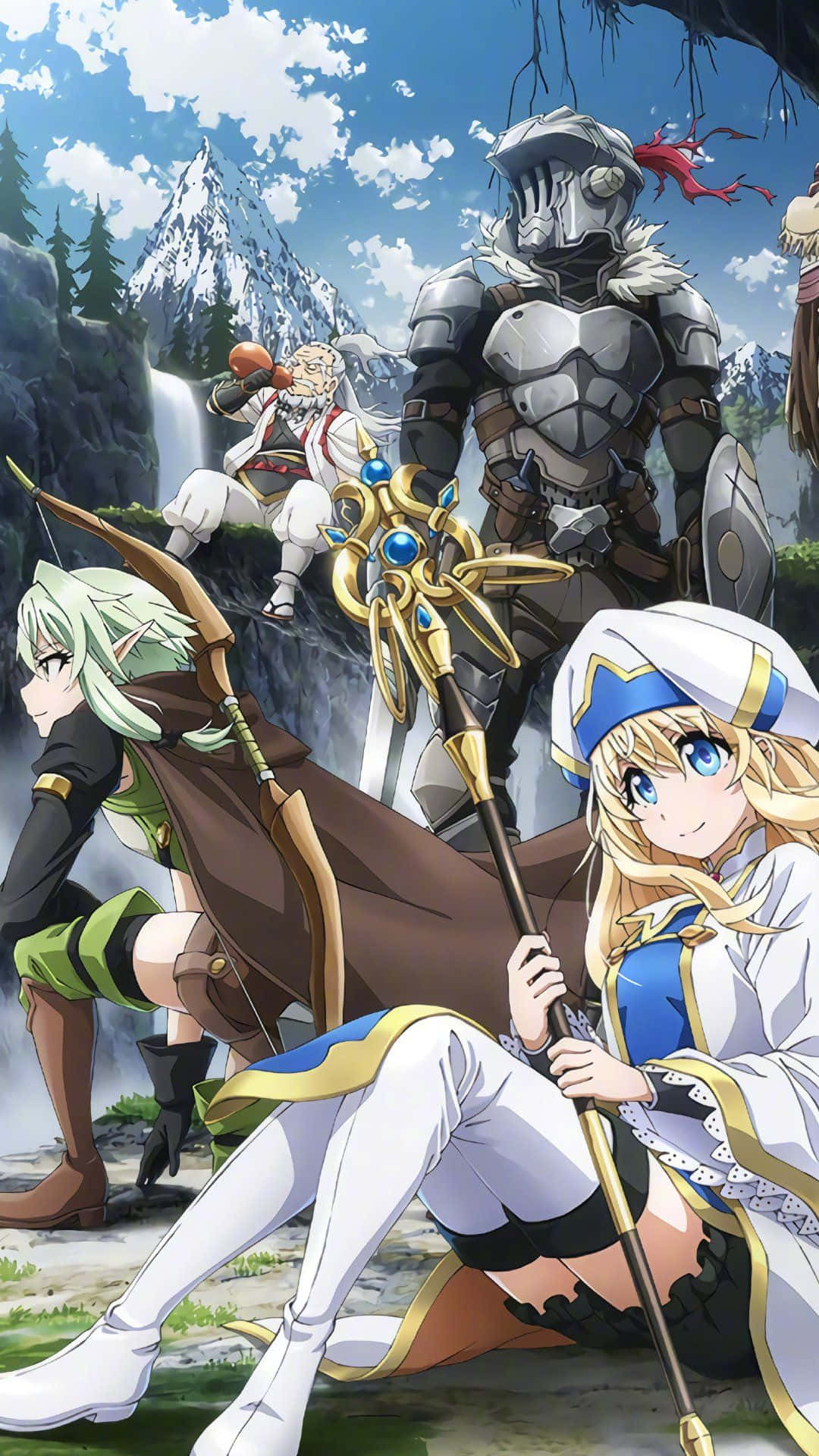 Goblin Slayer standing strong in the face of adversity