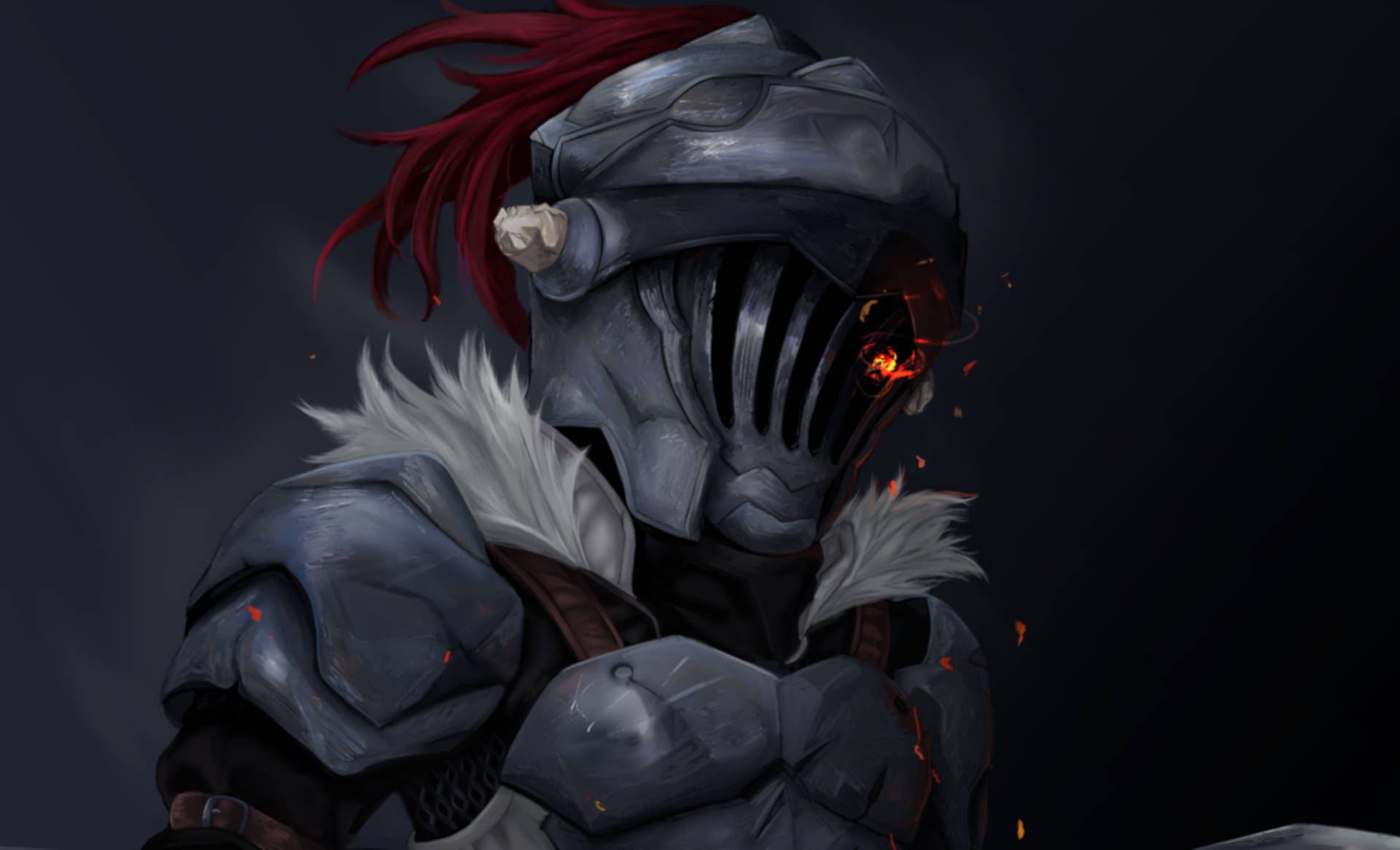 Goblin Slayer on a daring mission to quell the flames Wallpaper