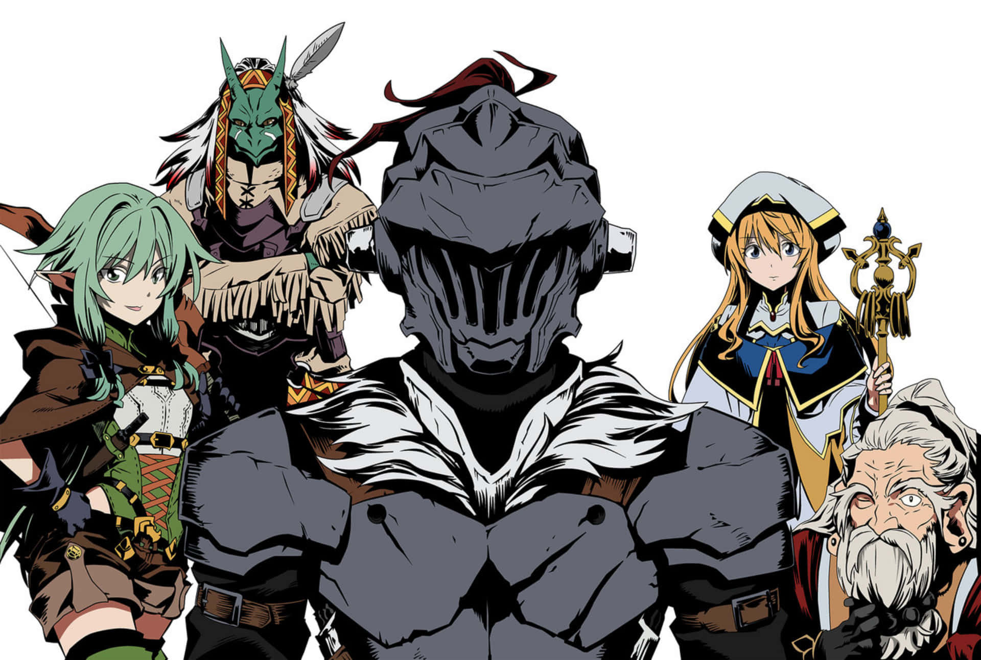 Goblin Slayer Team Illustratie Achtergrond