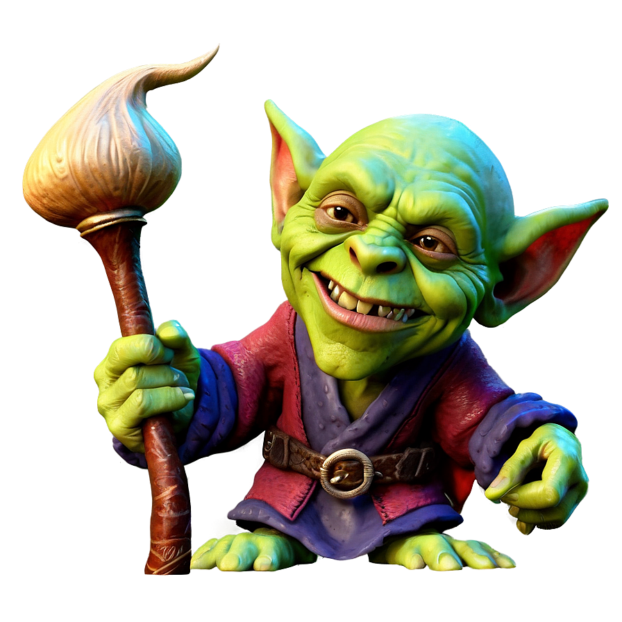 Goblin Sorcerer Casting Png Ejt PNG