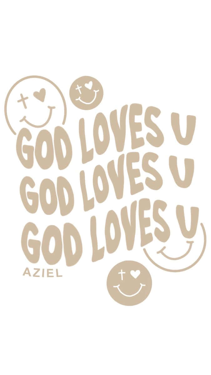God loves you no matter what. Wallpaper