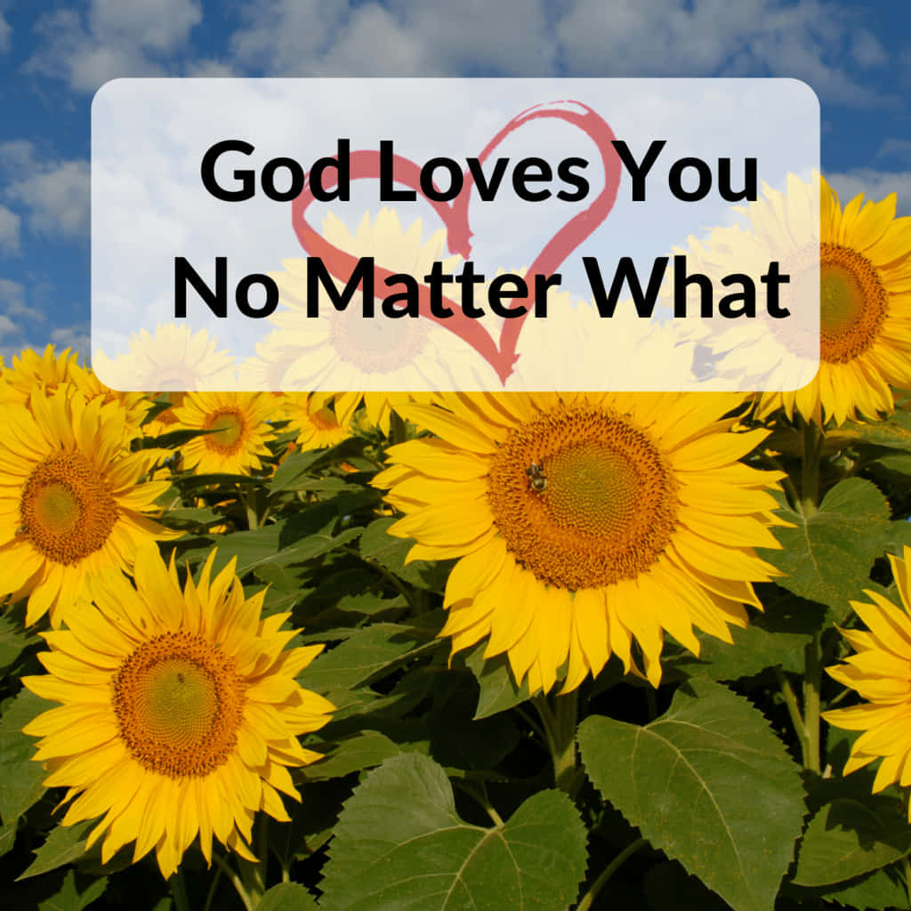 God’s love is unconditional. Wallpaper