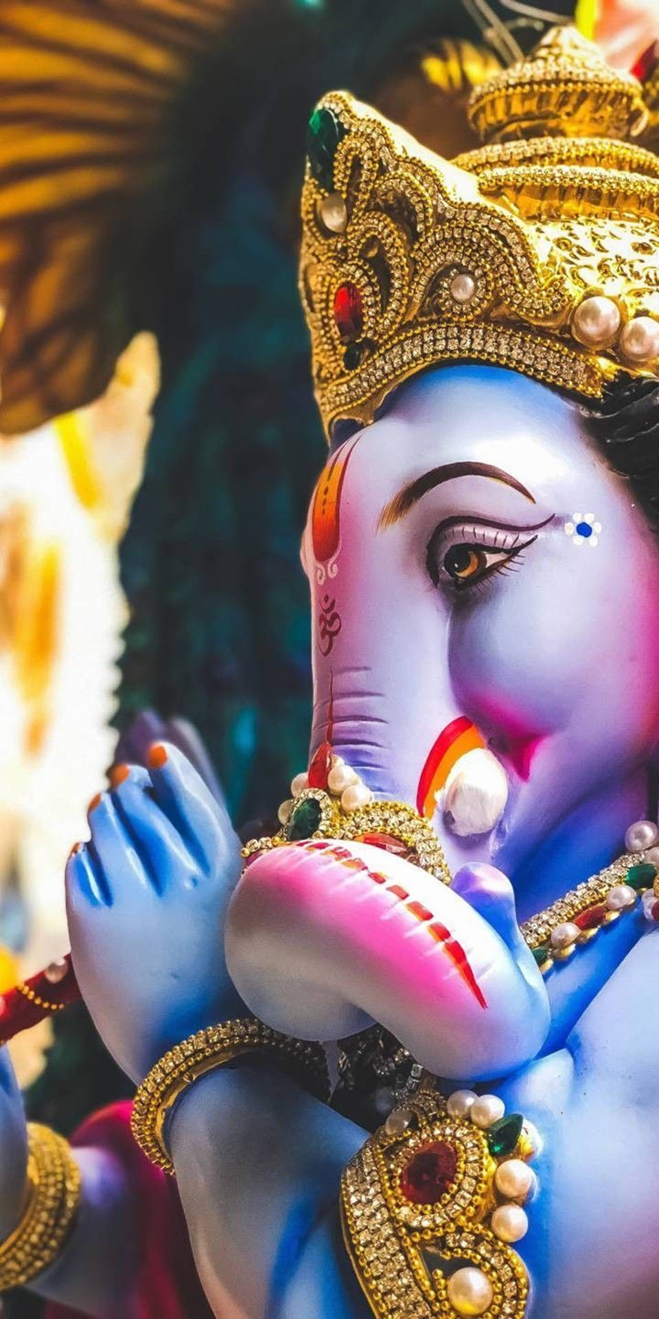 Download God Mobile Ganesha Wallpaper | Wallpapers.com