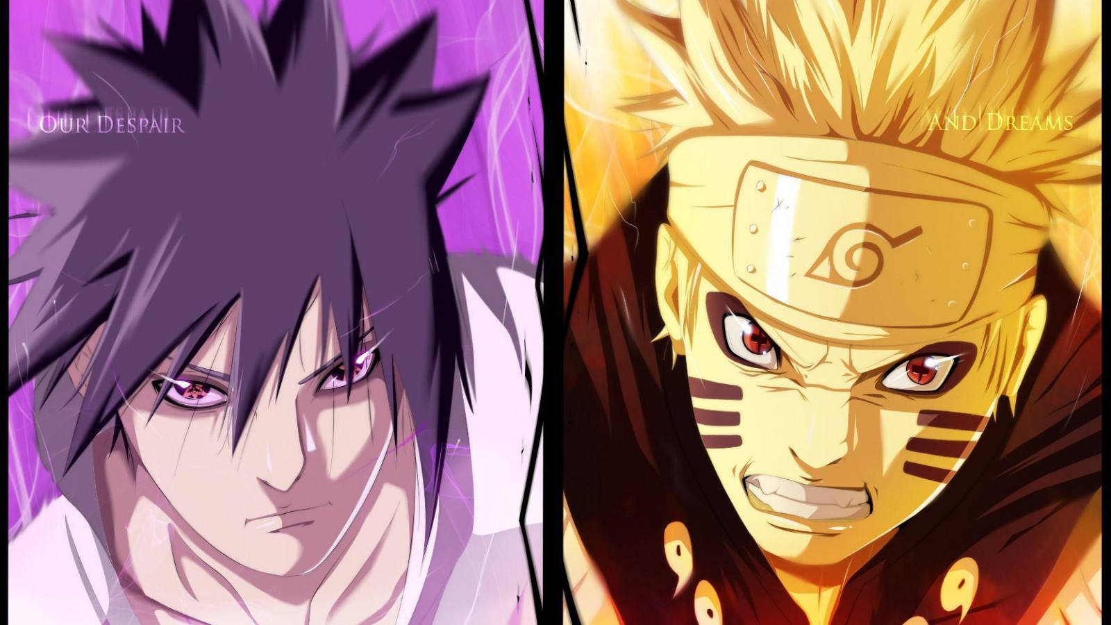 Mododeus Naruto E Sasuke. Papel de Parede