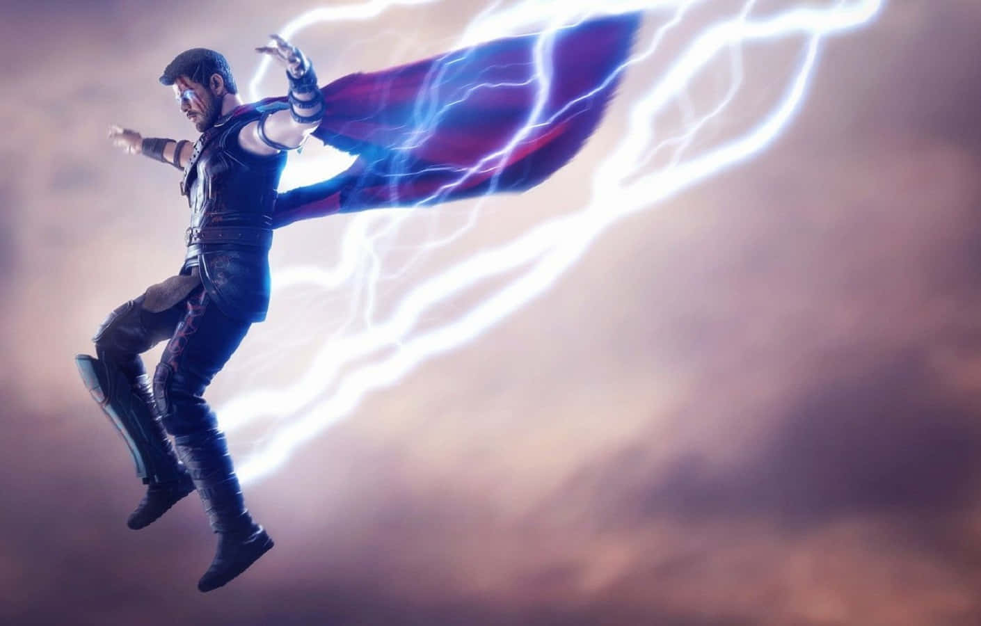 Unleash the Power of Thor, the God of Thunder Wallpaper