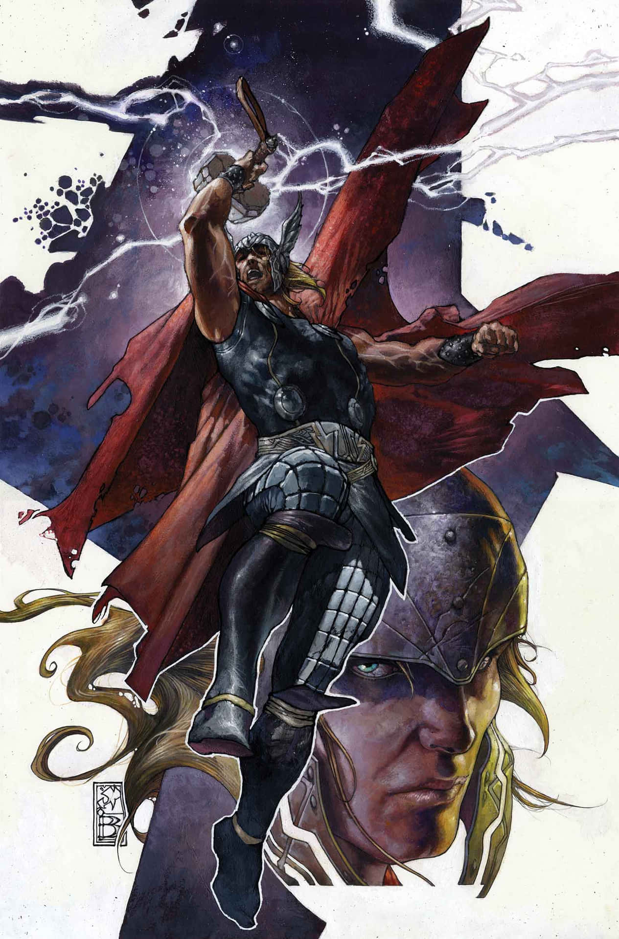 Image  God Of Thunder - Battle Ready Wallpaper
