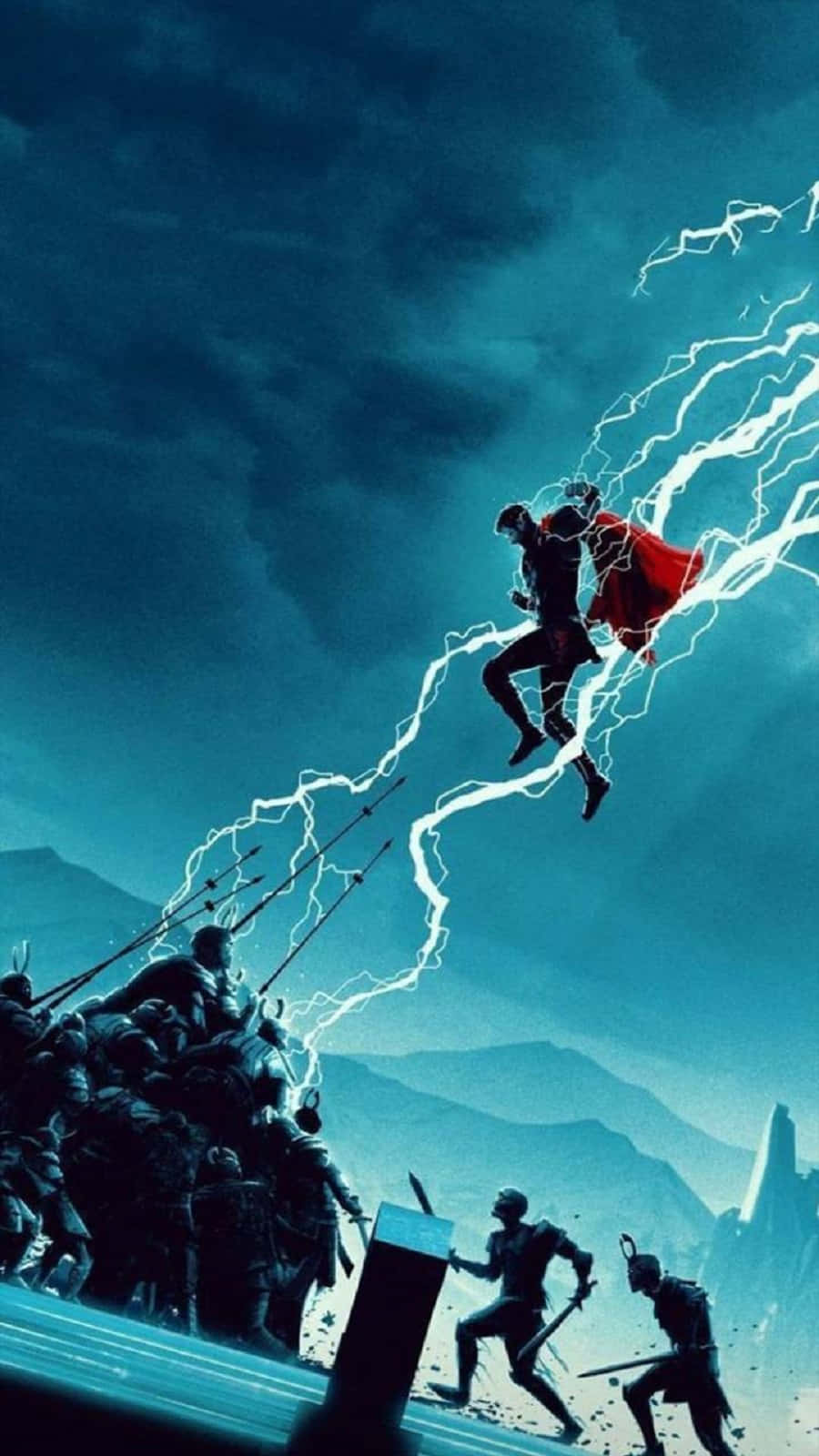 Thor, The God Of Thunder&Lightning Wallpaper