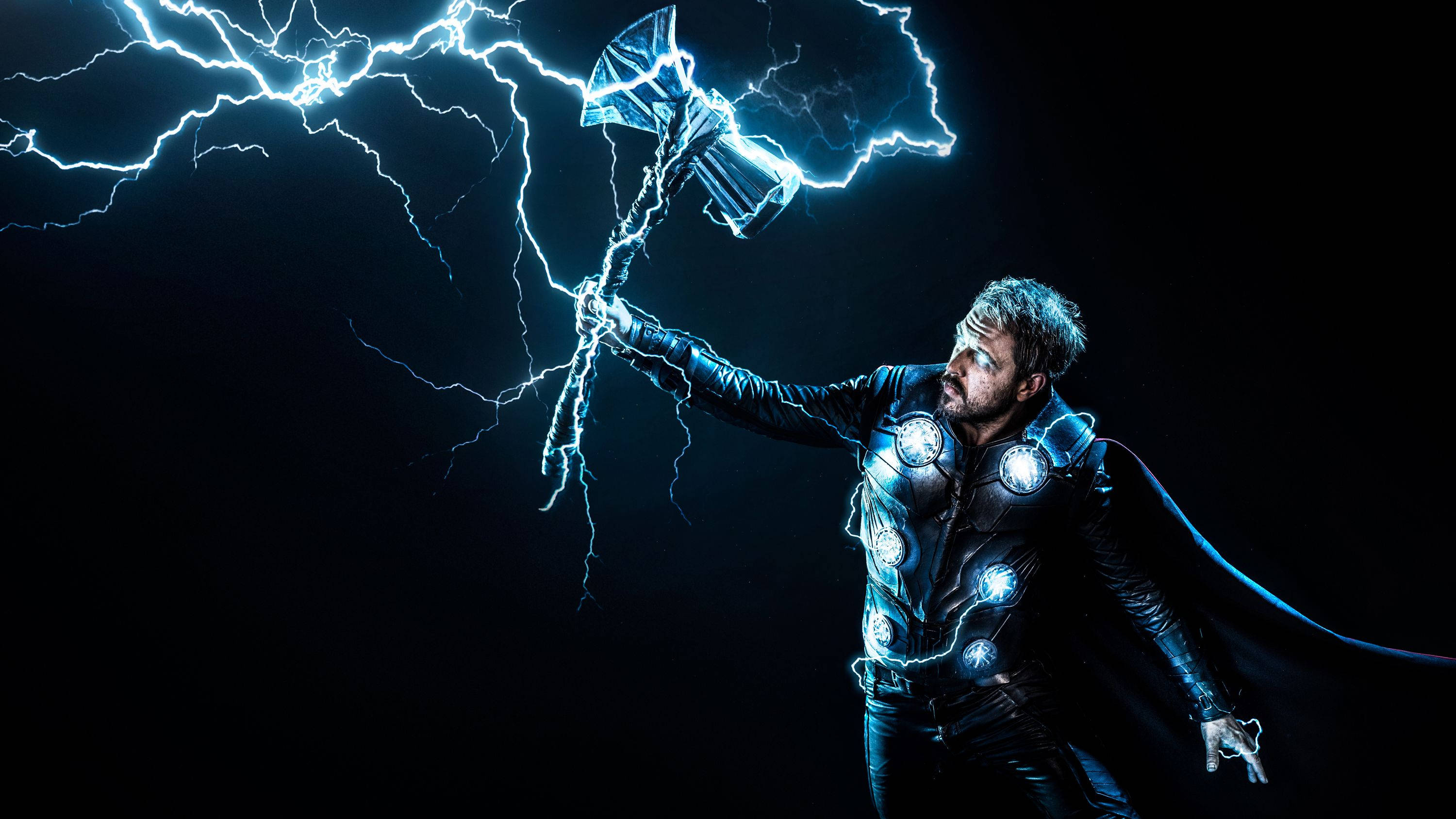 God Of Thunder Thor Stormbreaker Background