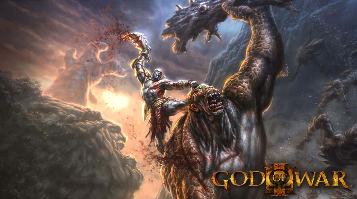 God of War - Kratos and Atreus Battle Scene