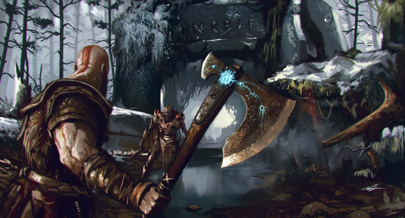 The Epic Battle of Kratos in God of War