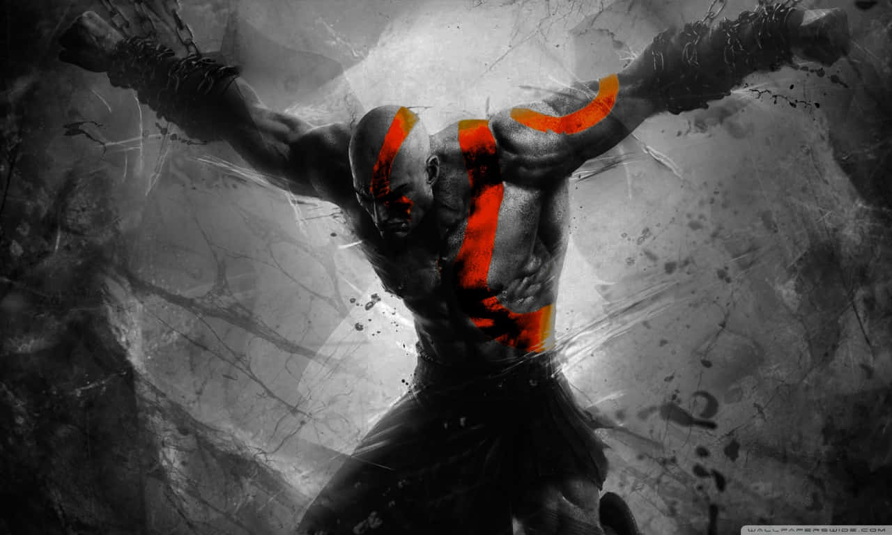 Kratos,der Neue Gott Des Krieges Wallpaper