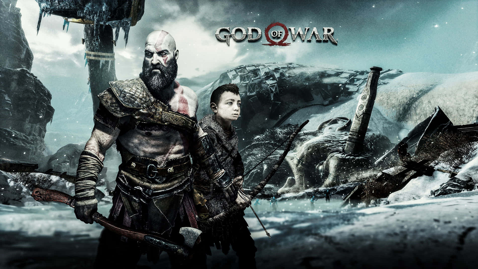 Kratos unleashes his rage in God Of War 5 Wallpaper