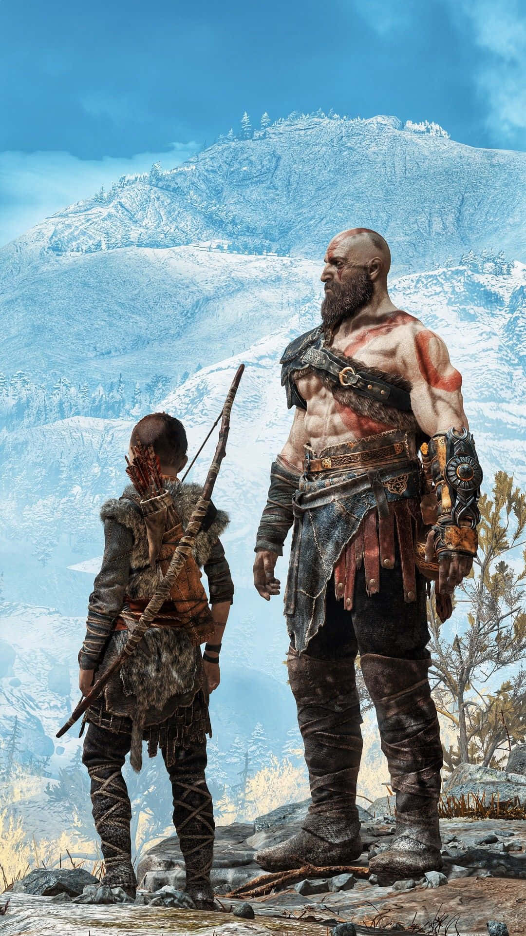 Følg Kratos på hans Rejse i God Of War 5 Wallpaper