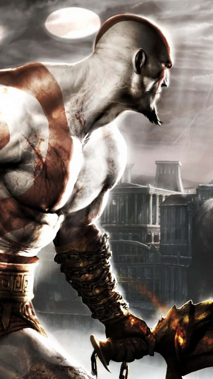 Kratosbereitet Sich Auf Den Kampf In Sonys God Of War 5 Vor. Wallpaper