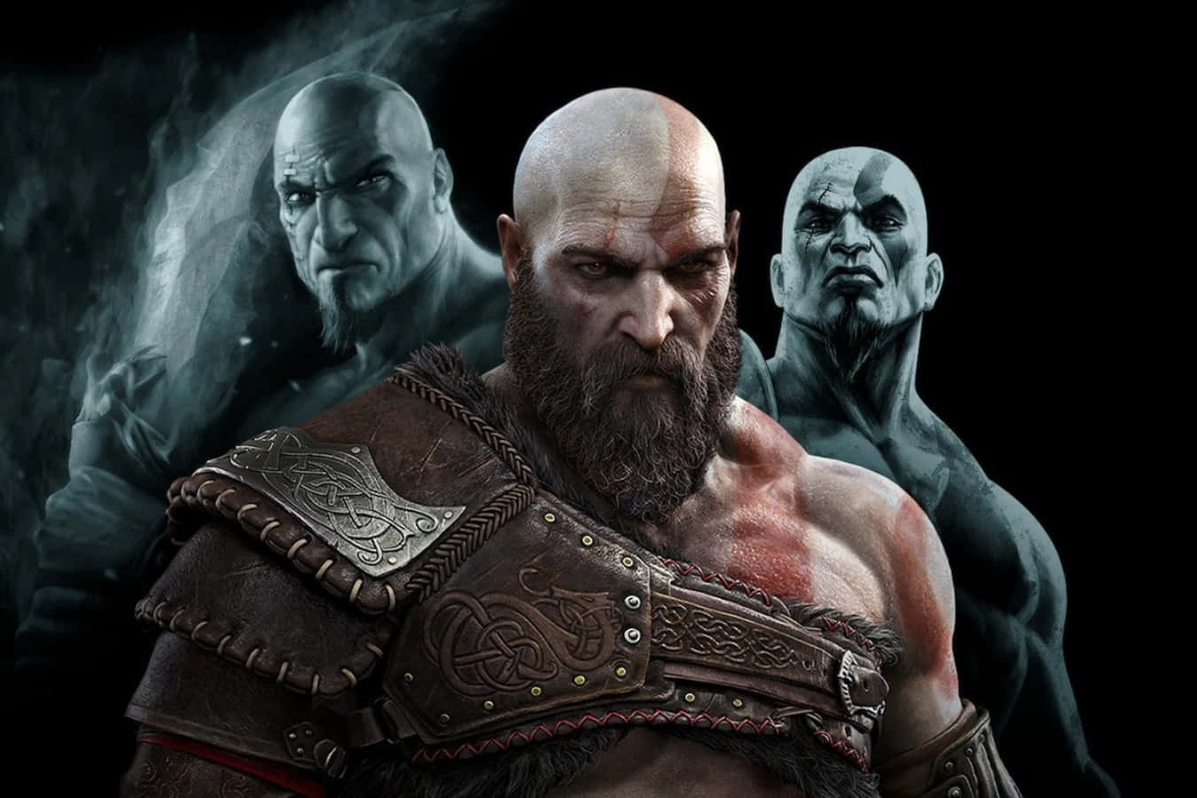 Kratosy Atreus - El Dúo Icónico De La Serie God Of War Fondo de pantalla